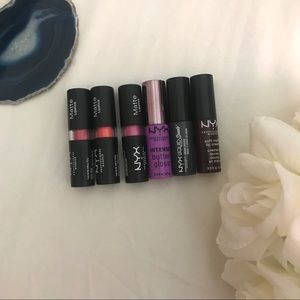 Nyx lipsticks